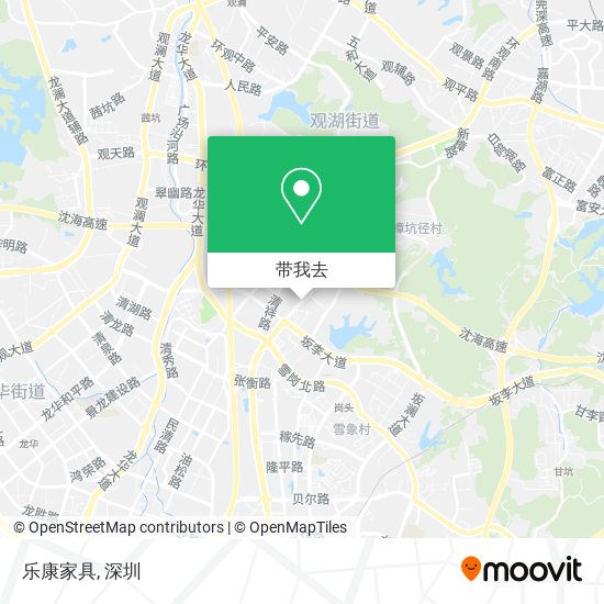 乐康家具地图
