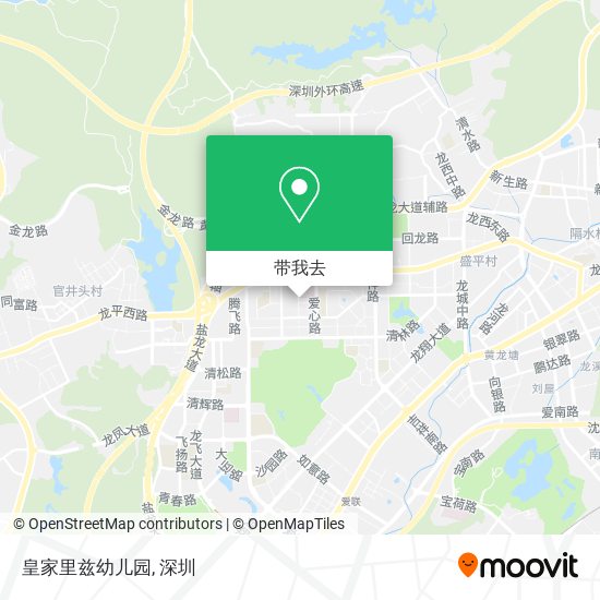 皇家里兹幼儿园地图
