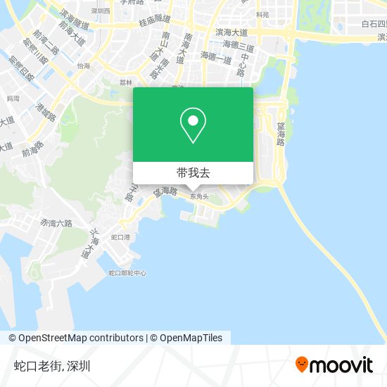 蛇口老街地图