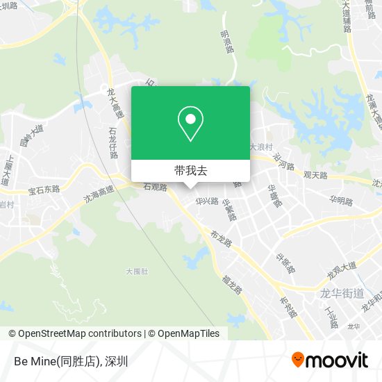 Be Mine(同胜店)地图