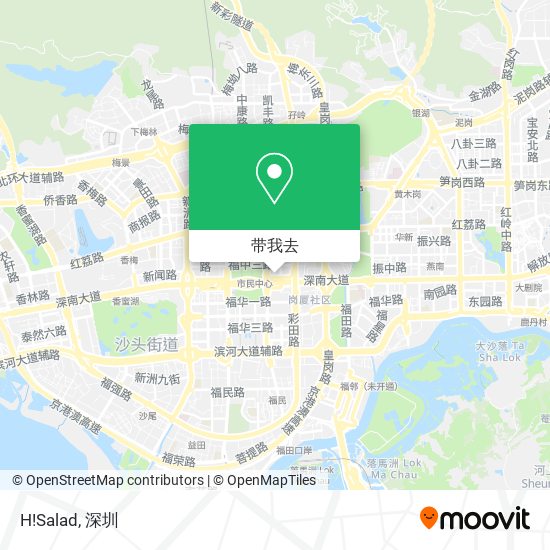 H!Salad地图