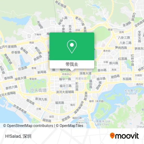 H!Salad地图