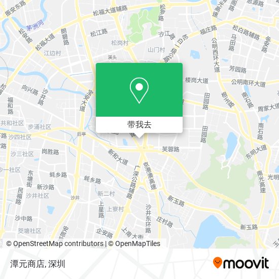 潭元商店地图