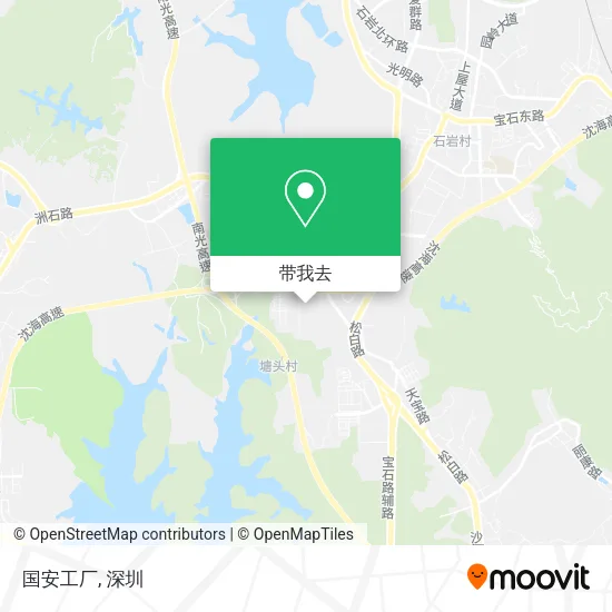 国安工厂地图