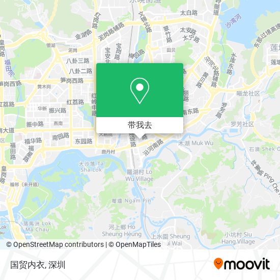 国贸内衣地图