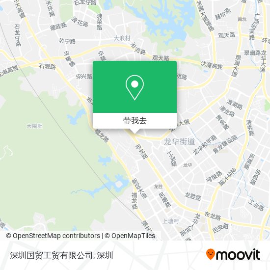 深圳国贸工贸有限公司地图