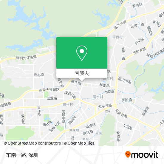 车南一路地图