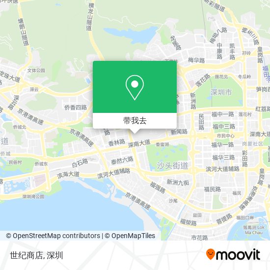 世纪商店地图