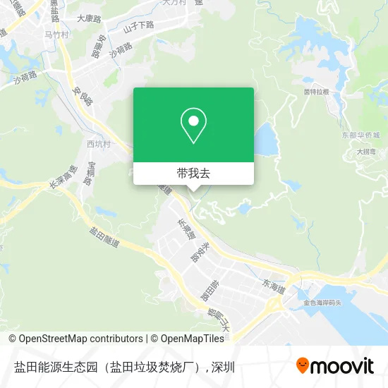 盐田能源生态园（盐田垃圾焚烧厂）地图