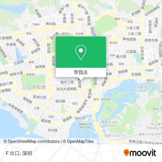 F 出口地图