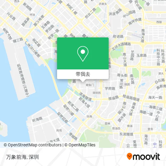 万象前海地图