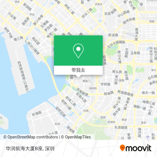 华润前海大厦B座地图