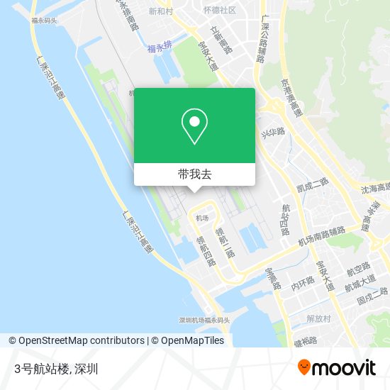 3号航站楼地图