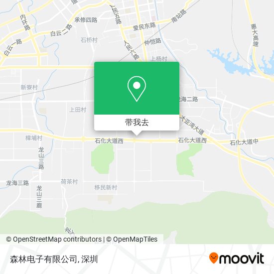 森林电子有限公司地图