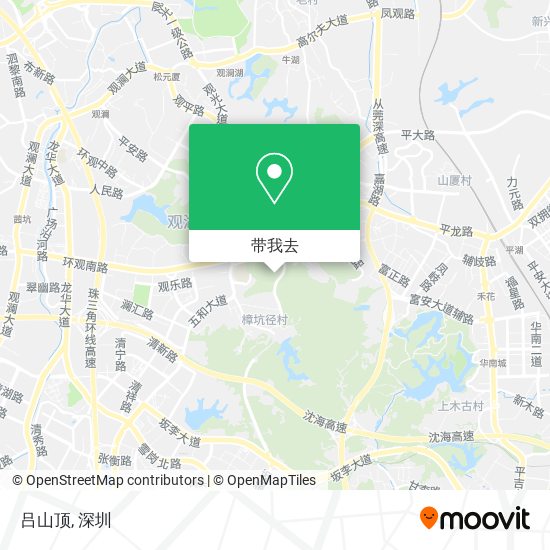 吕山顶地图