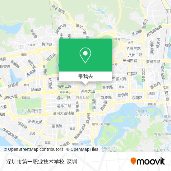 深圳市第一职业技术学校地图