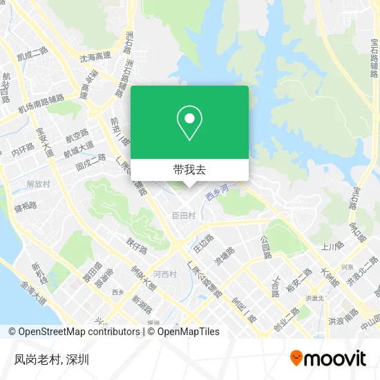 凤岗老村地图
