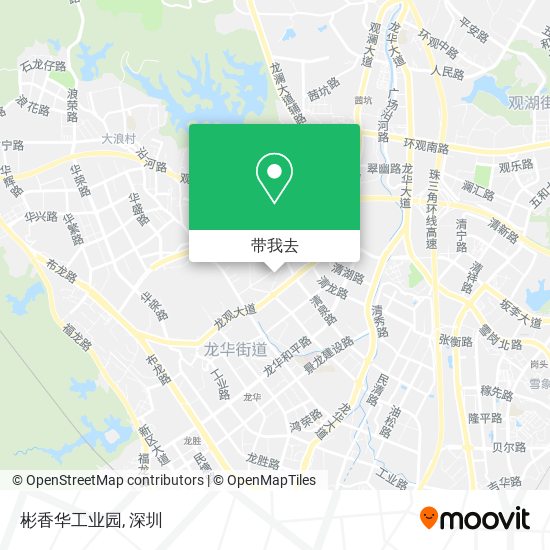 彬香华工业园地图