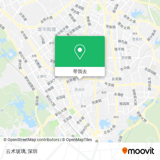云术玻璃地图