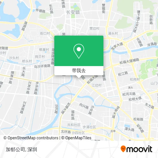 加郁公司地图