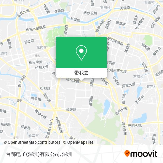 台郁电子(深圳)有限公司地图