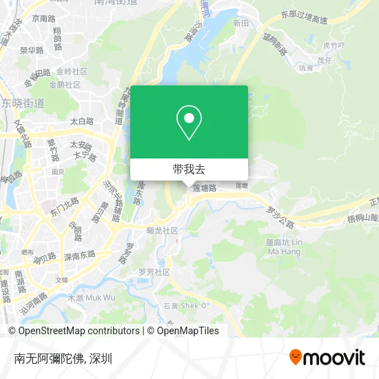 南无阿彌陀佛地图