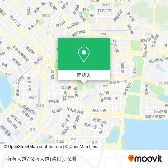 南海大道/深南大道(路口)地图