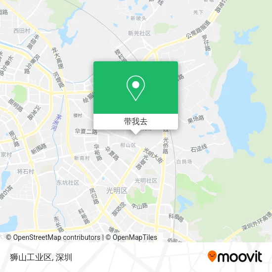 狮山工业区地图