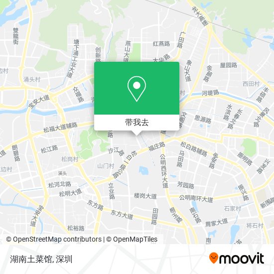 湖南土菜馆地图