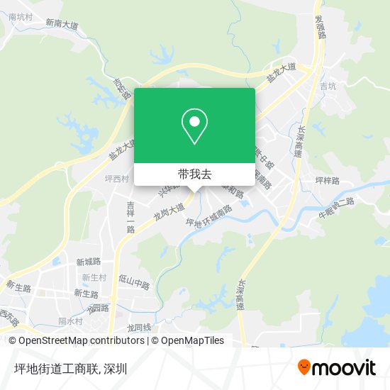 坪地街道工商联地图