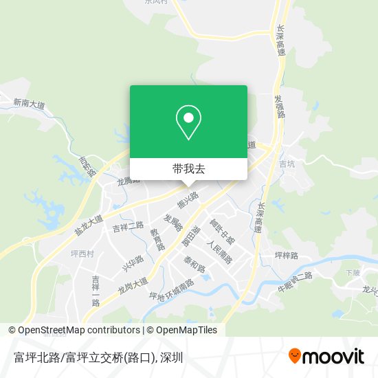 富坪北路/富坪立交桥(路口)地图