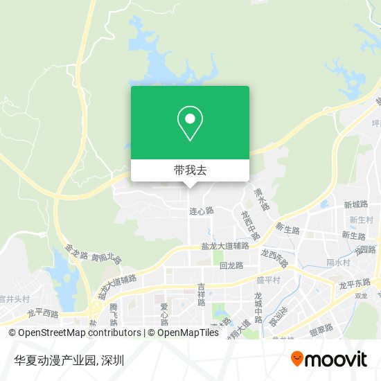 华夏动漫产业园地图