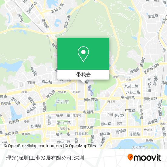 理光(深圳)工业发展有限公司地图