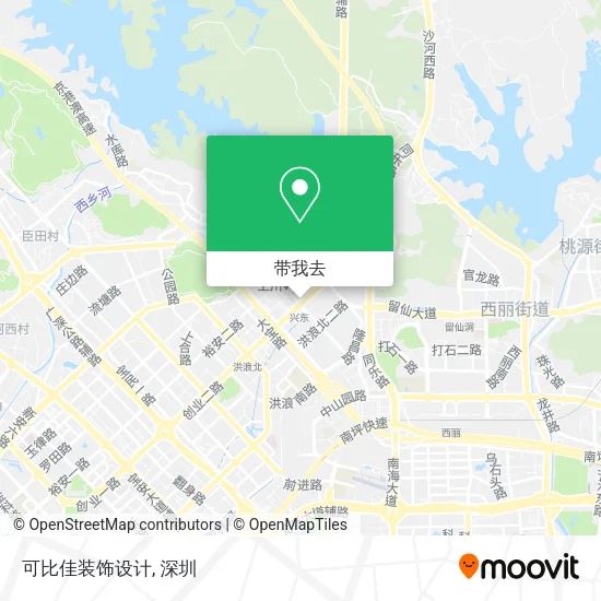 可比佳装饰设计地图