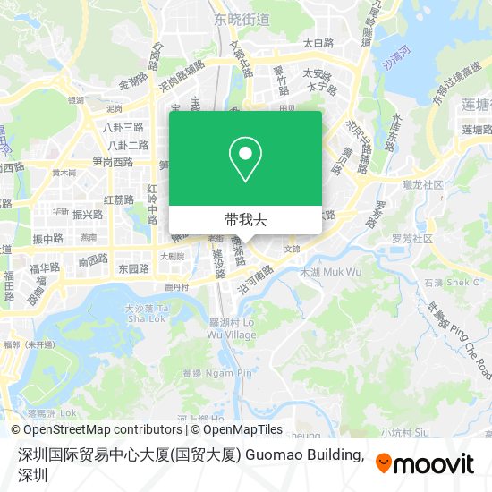 深圳国际贸易中心大厦(国贸大厦) Guomao Building地图
