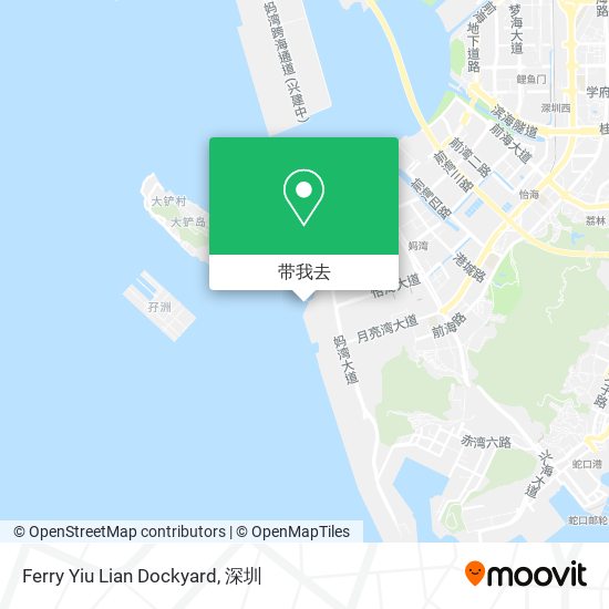 Ferry Yiu Lian Dockyard地图