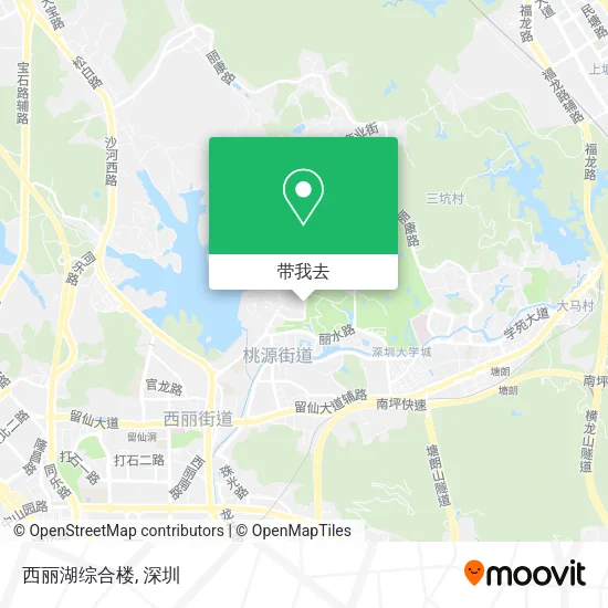 西丽湖综合楼地图