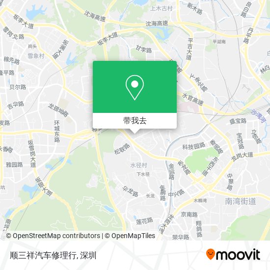 顺三祥汽车修理行地图