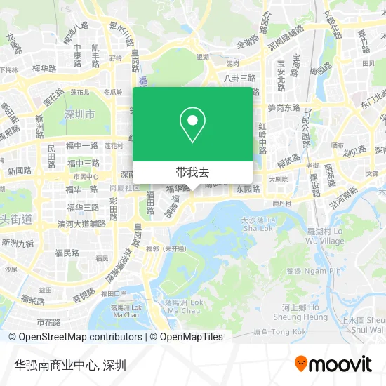 华强南商业中心地图