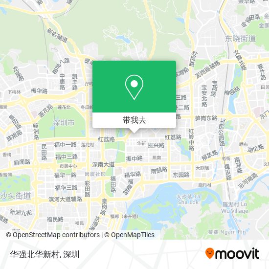 华强北华新村地图