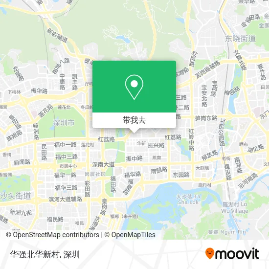 华强北华新村地图