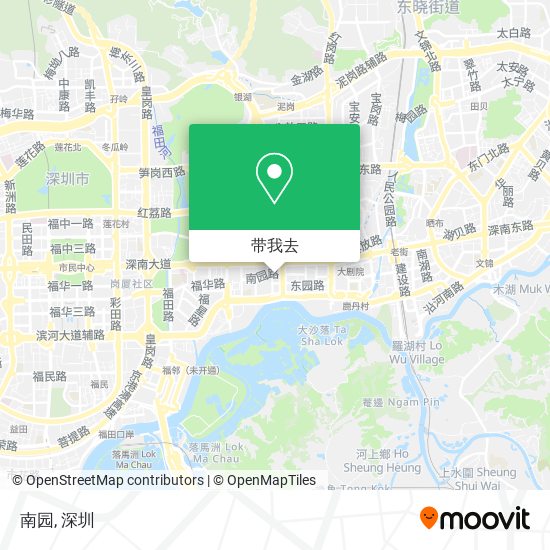 南园地图