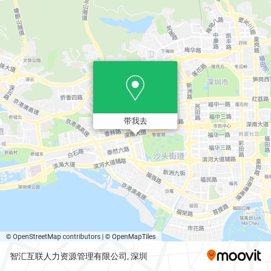 智汇互联人力资源管理有限公司地图