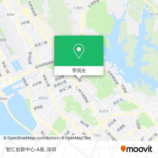 智汇创新中心-A座地图