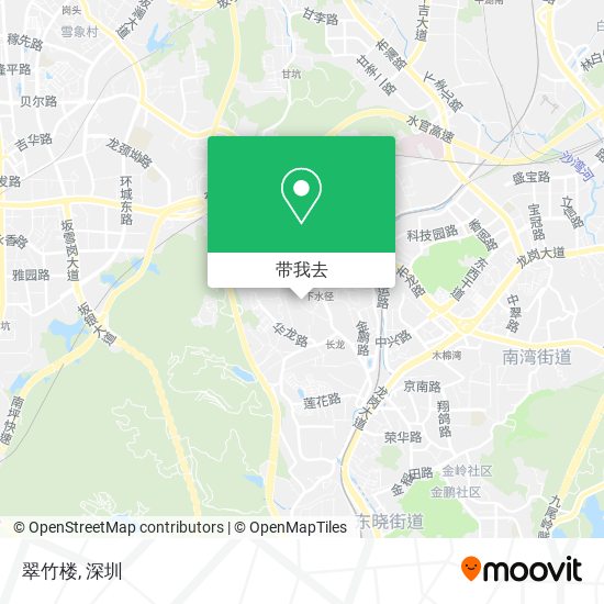 翠竹楼地图