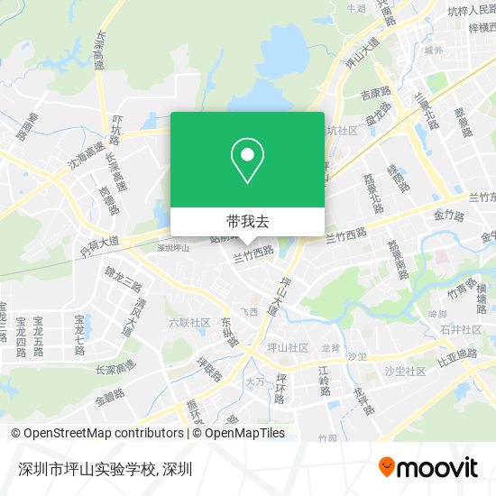 深圳市坪山实验学校地图