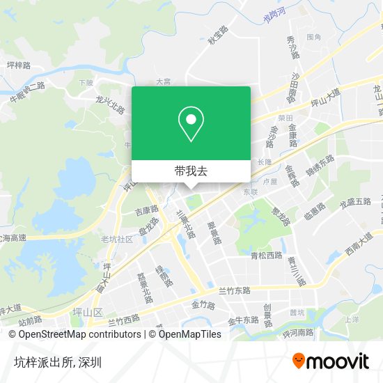 坑梓派出所地图