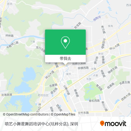 萌艺小舞星舞蹈培训中心(坑梓分店)地图