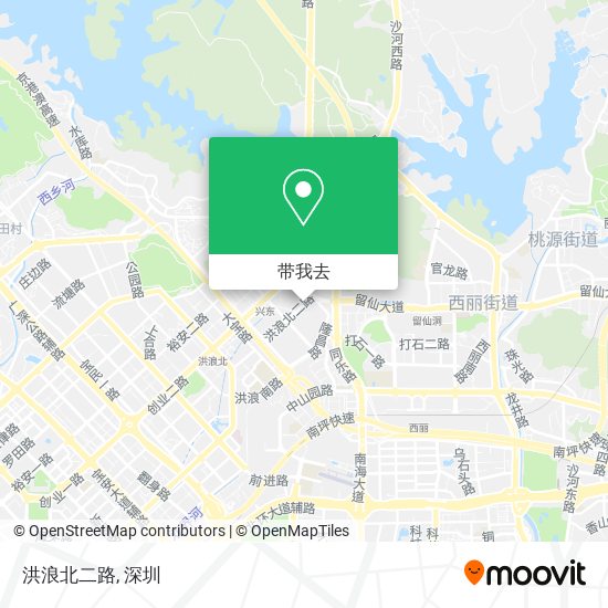 洪浪北二路地图