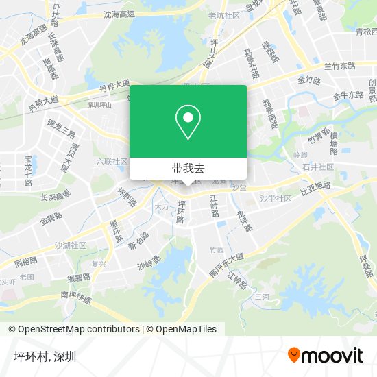 坪环村地图